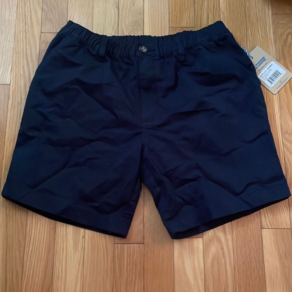 Chubbies The Armadas Inseam 7 Stretch Twill Size M/ Medium Shorts Navy Blue NWT